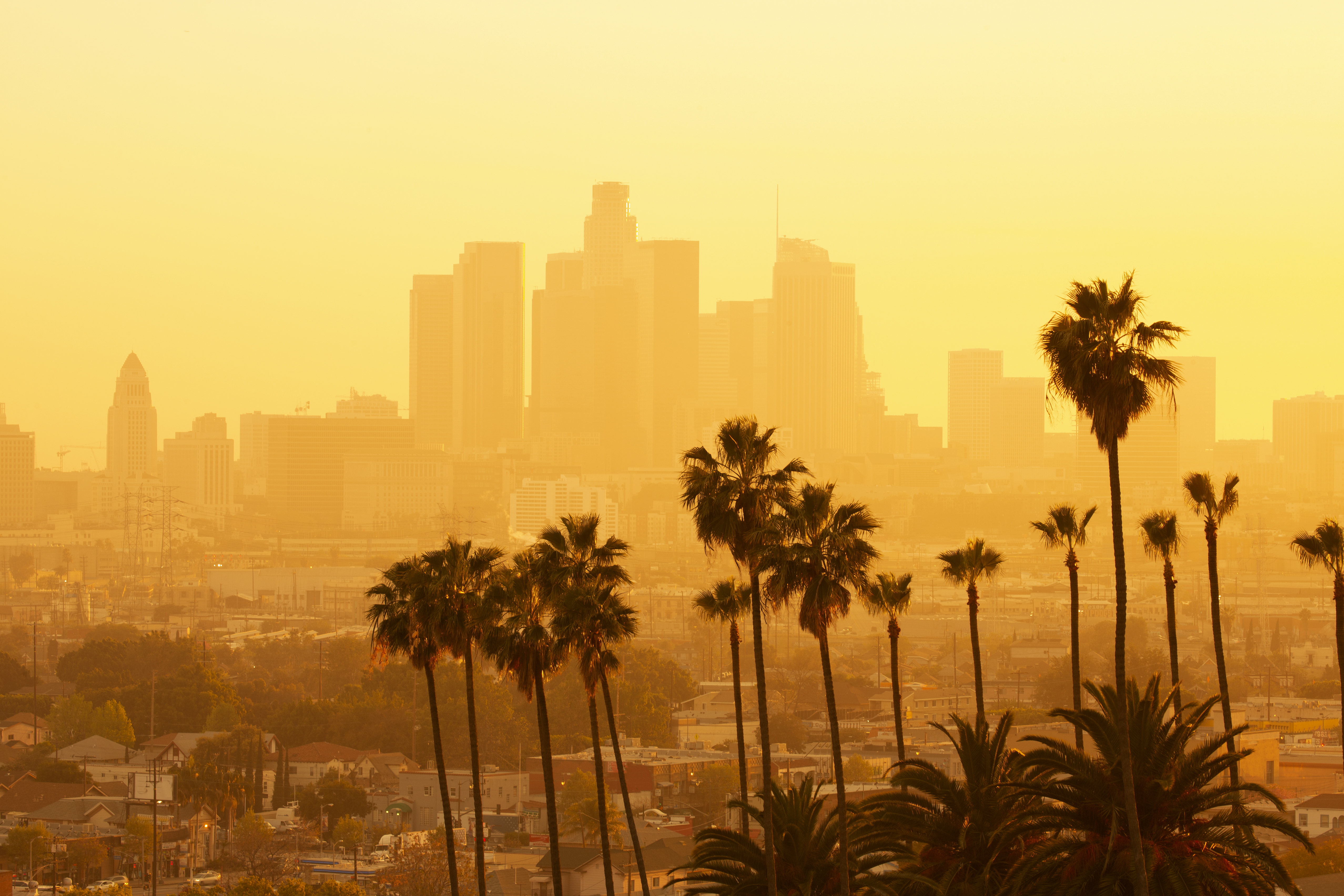 A summer heatwave covers Southern California. (Getty Images)