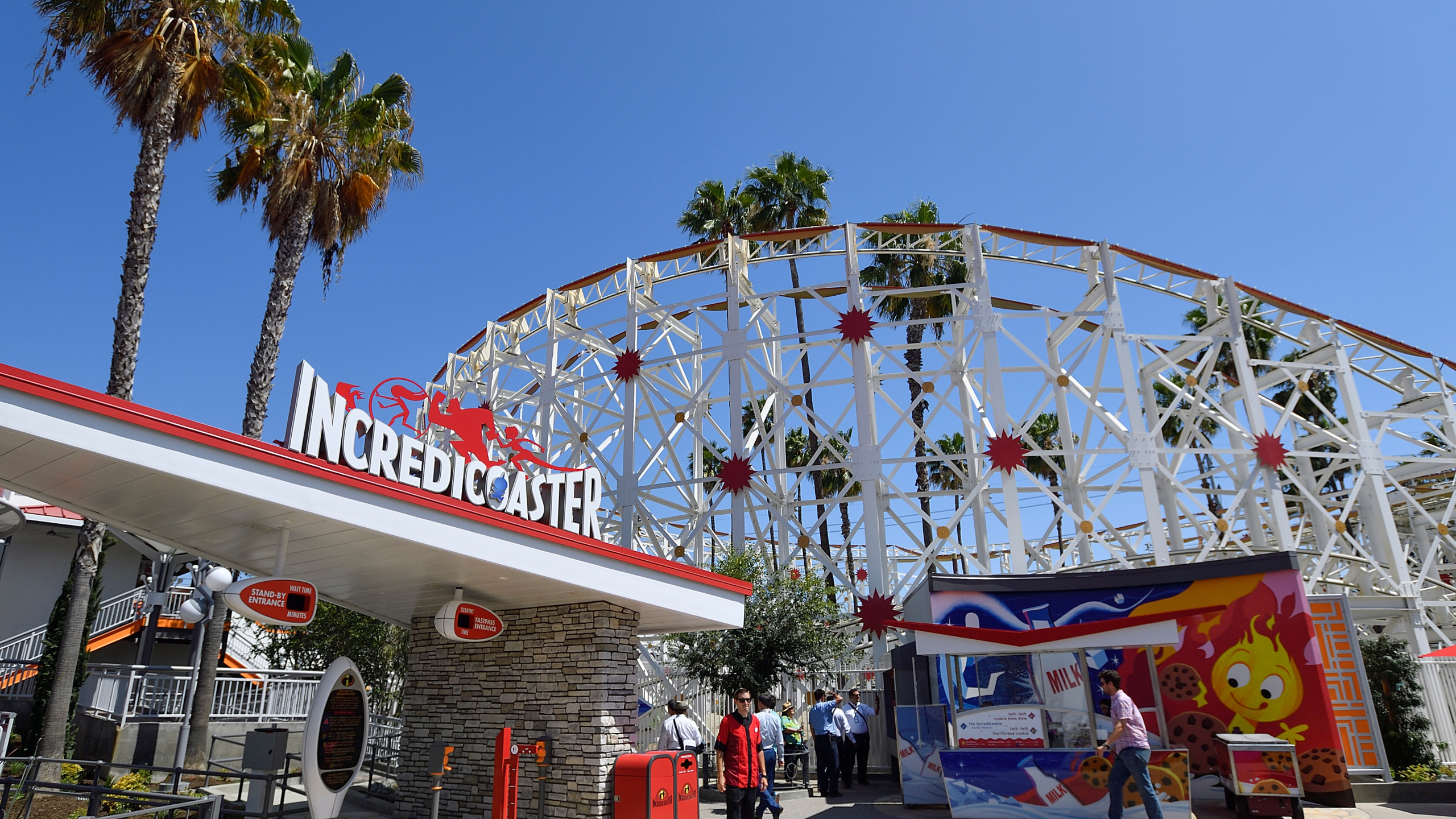 The Incredicoaster at Disney California Adventure Park