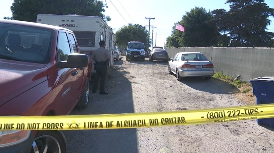 Authorities are investigating after a man and a woman were found dead in Rosemead on July 3, 2024. (KTLA)