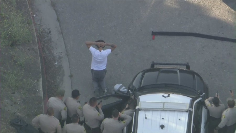 Baby aboard during pursuit in L.A.