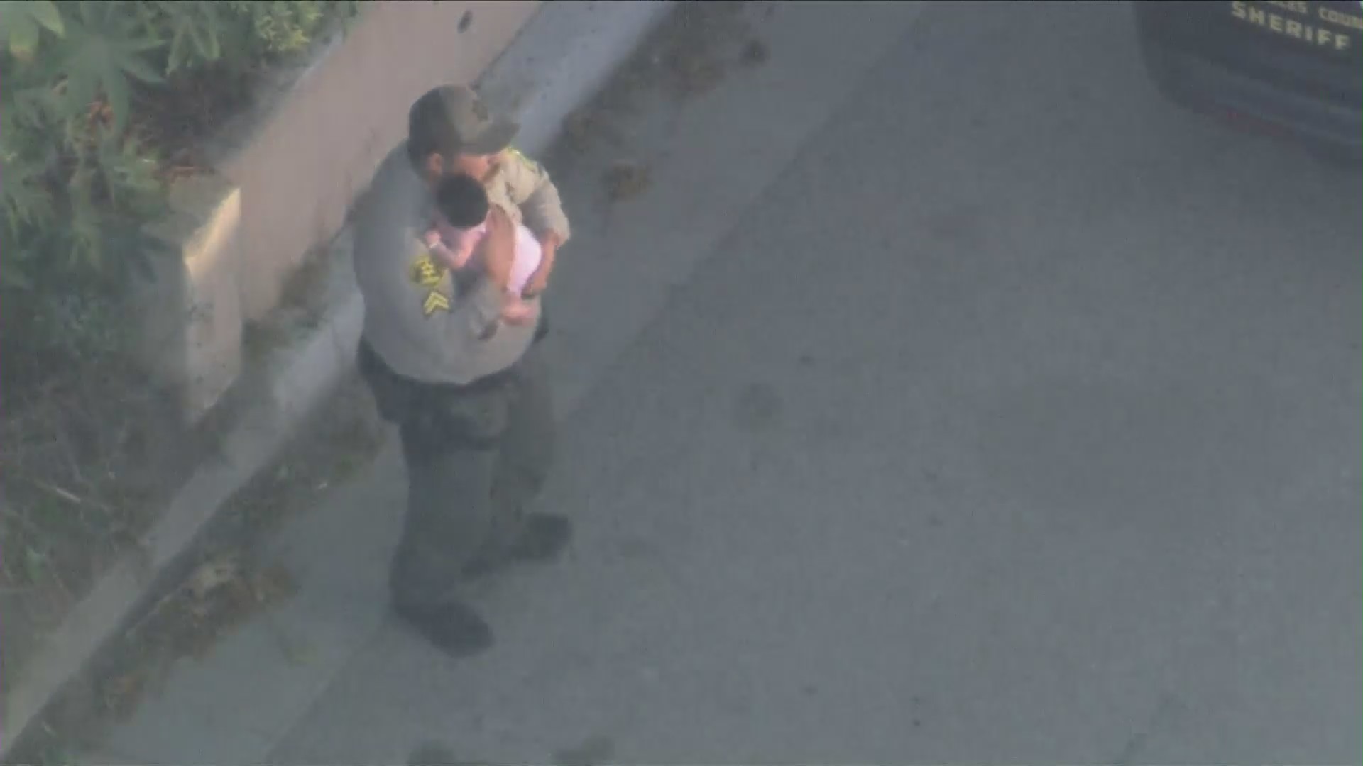 Baby aboard during pursuit in L.A.