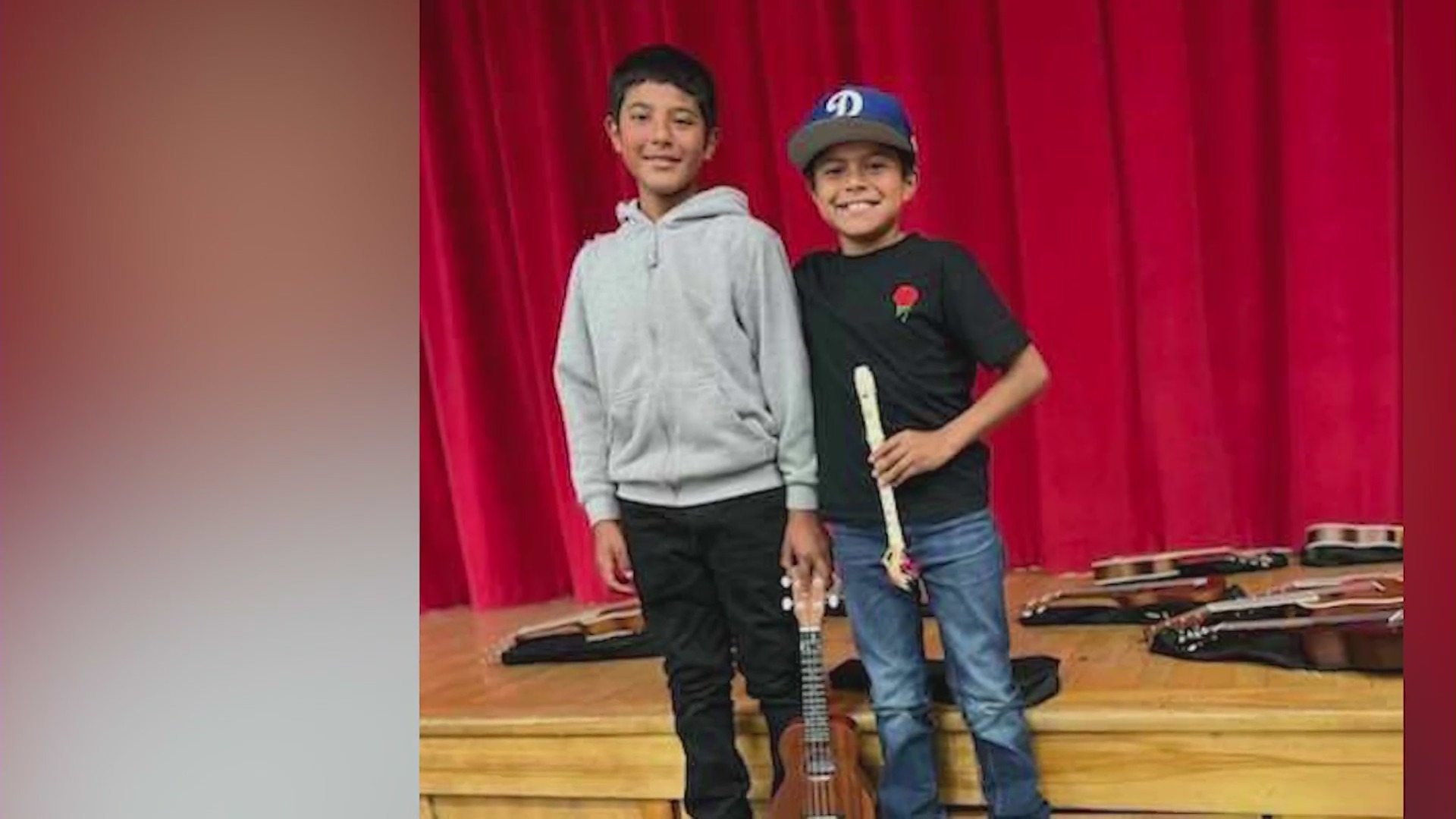 Edther Ocampo, 10, is seen with his brother, Dominic Ocampo, 11. (Ocampo Family)