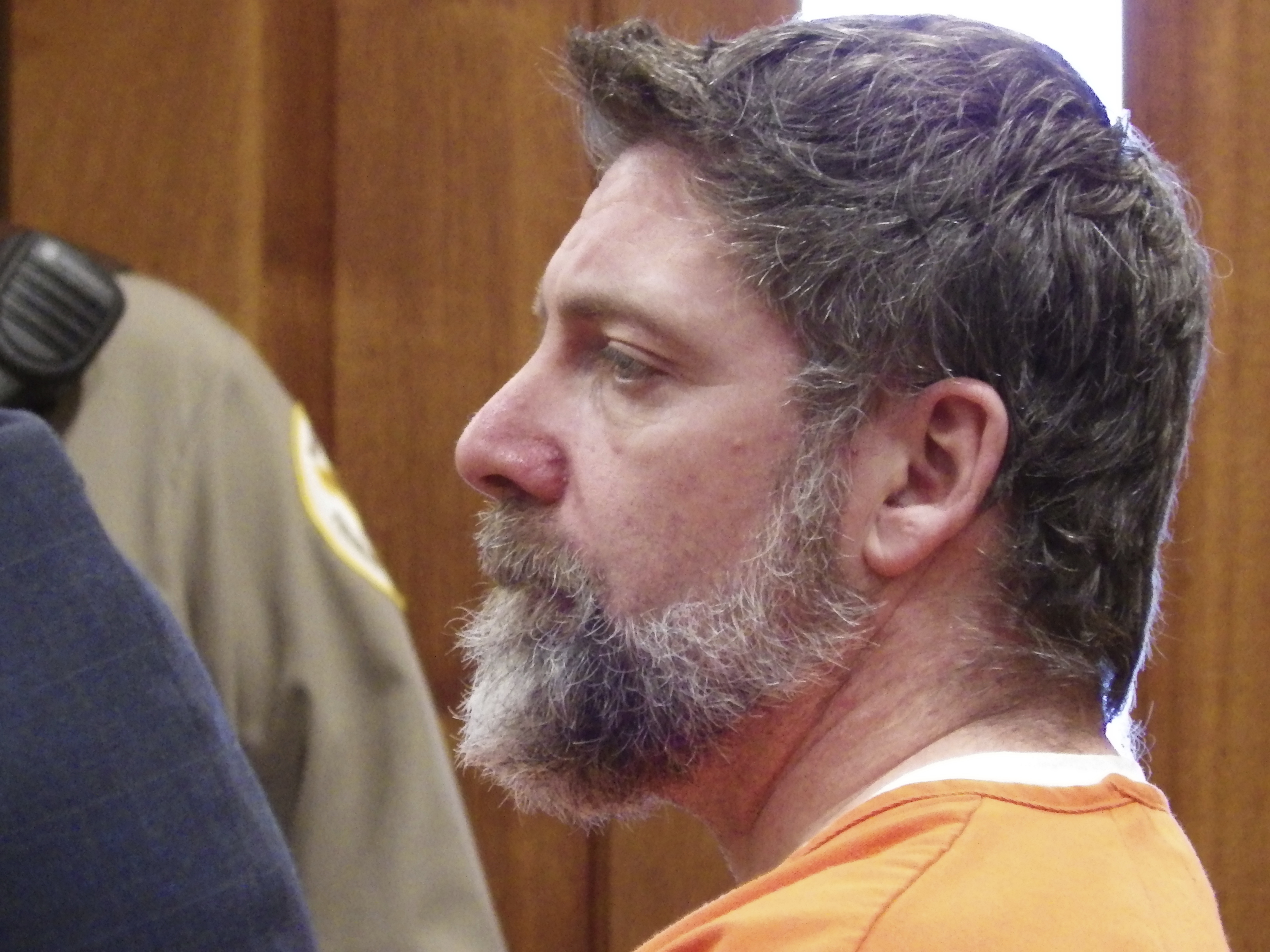 FILE - Ian Cramer listens to state District Judge Bobbi Weiler during his court appearance, April 17, 2024, at the McLean County Courthouse in Washburn, N.D. (AP Photo/Jack Dura, file)