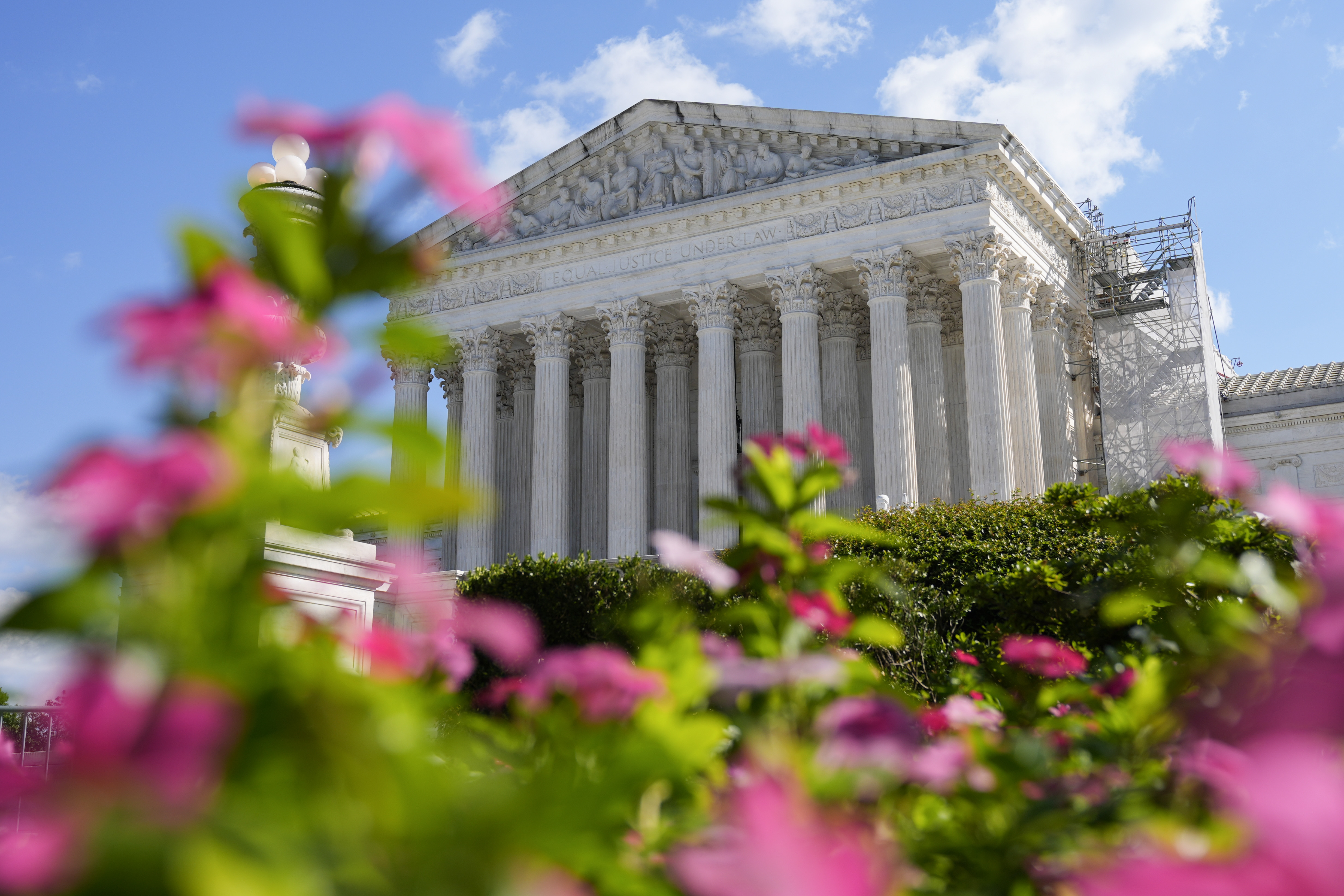 FILE - The Supreme Court is seen on Monday, Oct. 7, 2024, in Washington. (AP Photo/Mariam Zuhaib, FIle)