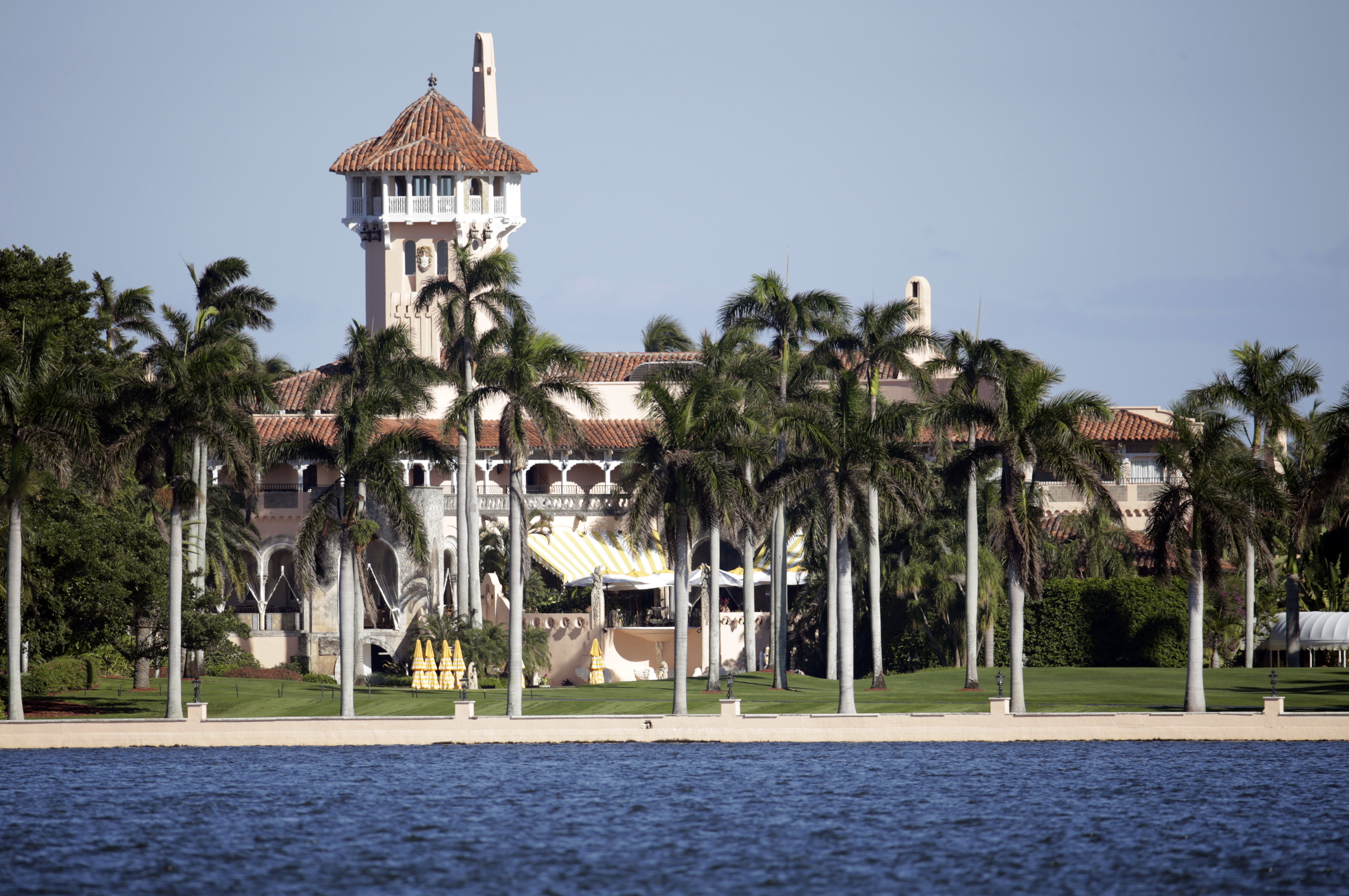 FILE - Mar-a-Lago resort owned by President Donald Trump is seen in Palm Beach, Fla., Nov. 21, 2016. (AP Photo/Lynne Sladky, File)