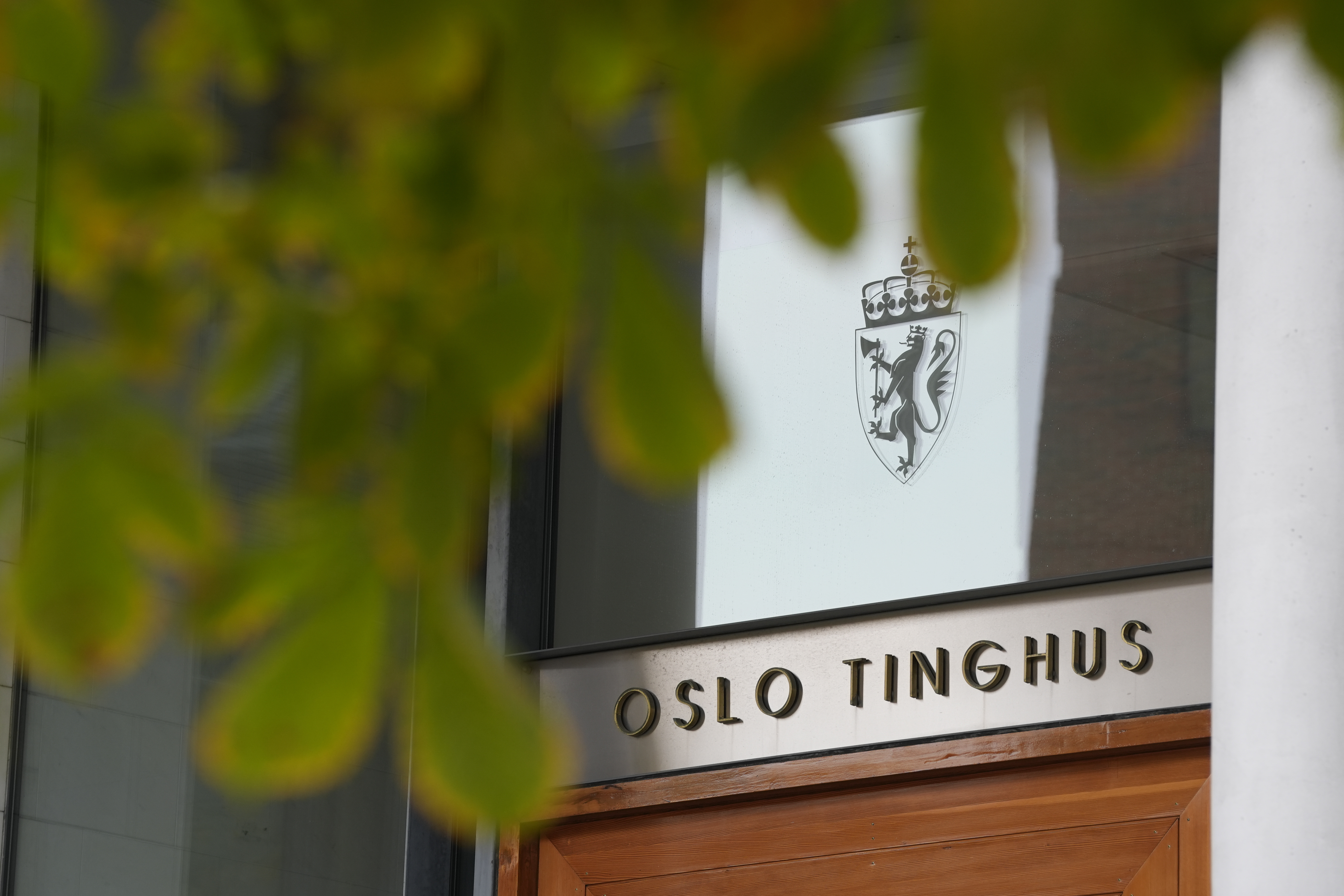 The Oslo District Court, Norway, on Oct. 16, 2024. (Terje Pedersen/NTB Scanpix via AP)