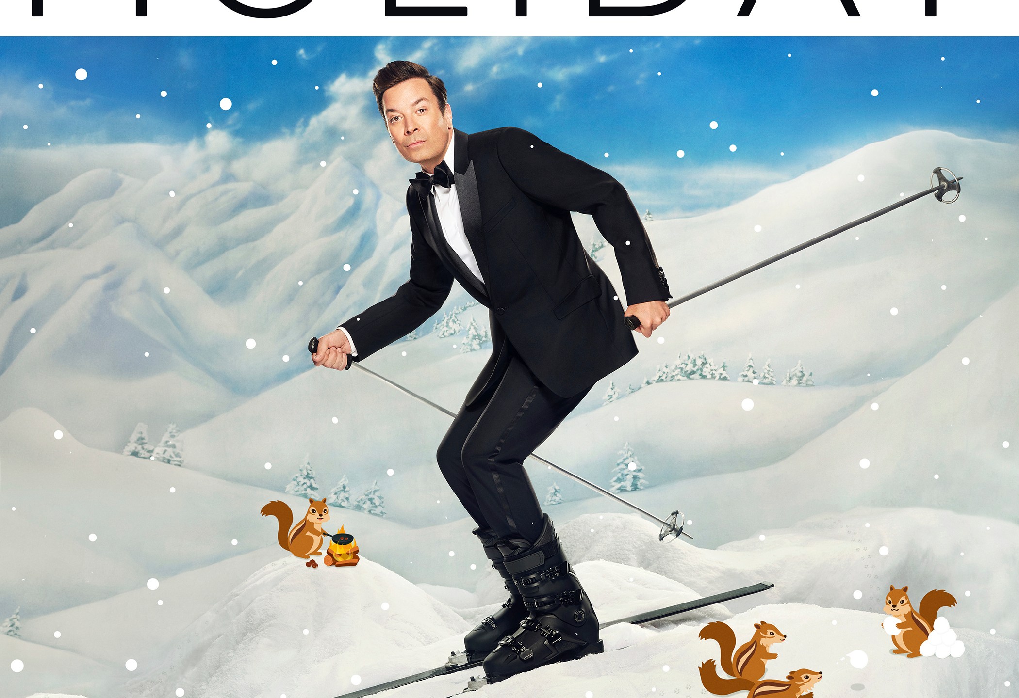 This album cover image released by Republic Records shows "Holiday Seasoning" by Jimmy Fallon. (Republic Records via AP)