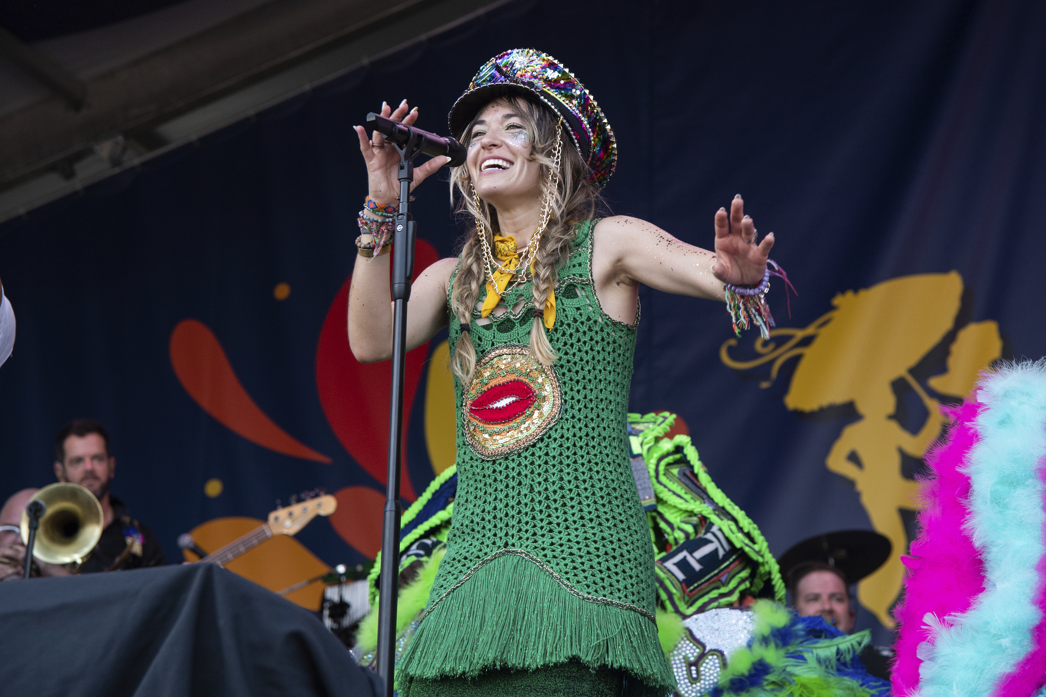 FILE - Lauren Daigle performs at the New Orleans Jazz and Heritage Festival on May 7, 2022, in New Orleans. (Photo by Amy Harris/Invision/AP, File)