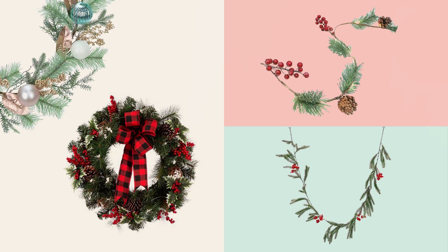 Michaels / Michaels is practically giving lighted holiday wreaths and garlands away