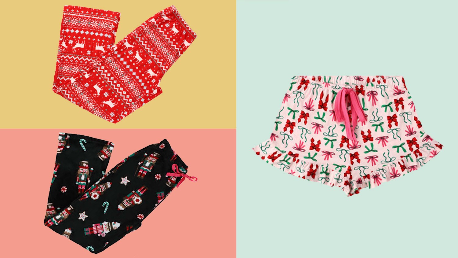 BestReviews illustrations / Five Below has $5 holiday pajamas, and they’re going fast