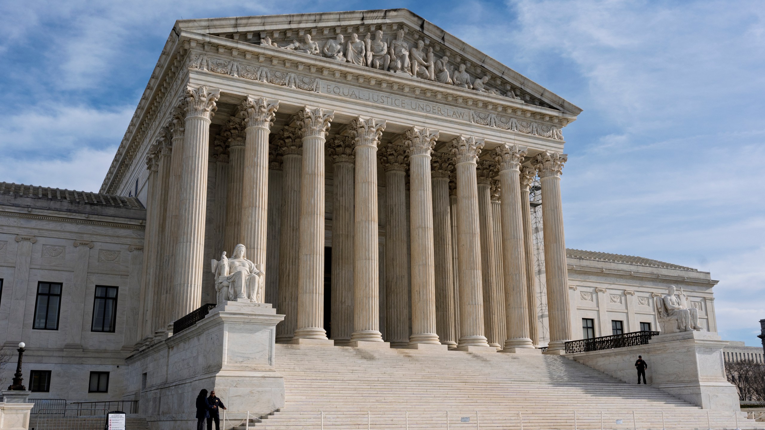 FILE - The Supreme Court is seen on Capitol Hill in Washington, Dec. 17, 2024. (AP Photo/J. Scott Applewhite, File)