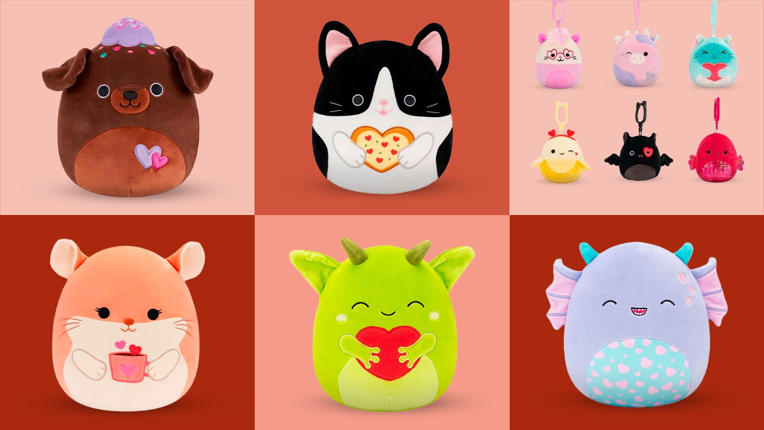 BestReviews illustration / Amazon just dropped 30 new Squishmallows — just in time for Valentine’s Day