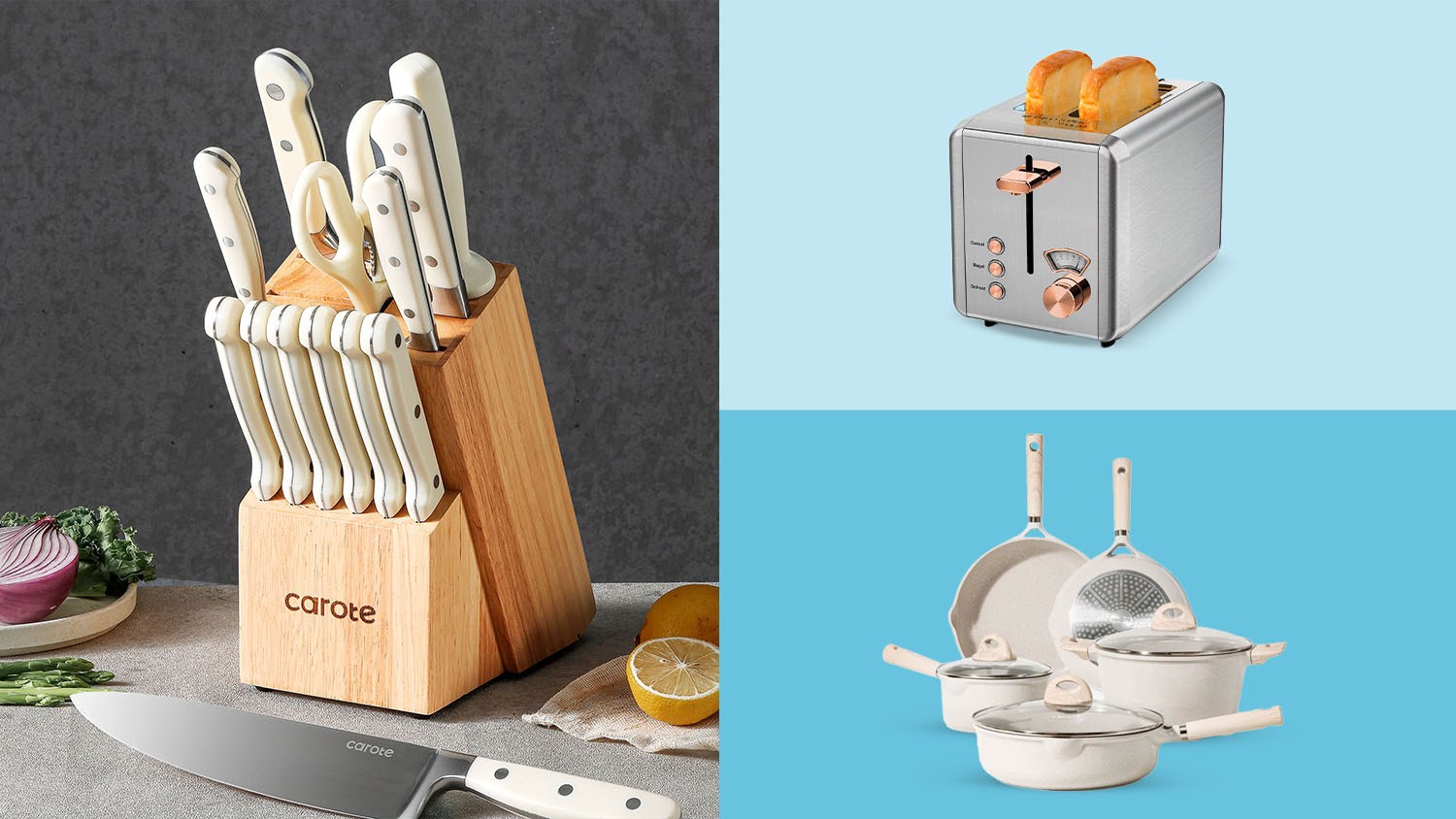 Carote/WHALL/BestReviews illustration / Walmart Flash Deals give massive savings on kitchen essentials this week